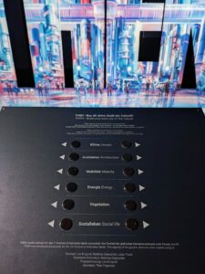 digital interface for interactive installation
